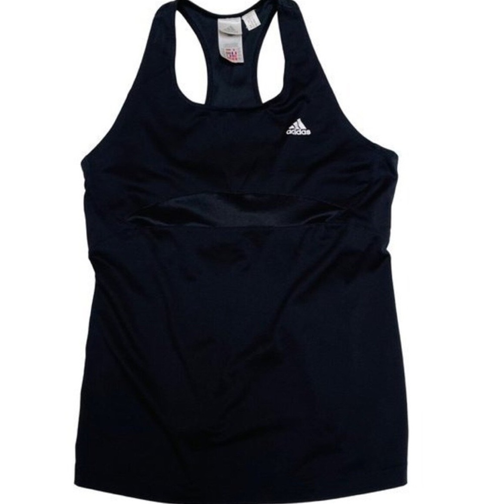 Adidas woman’s athletic racerback tank top size small!